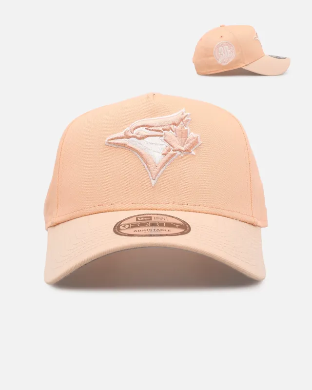 New Era Toronto Blue Jays 'Peaches' 9FORTY A-Frame Snapback Peach made by New Era