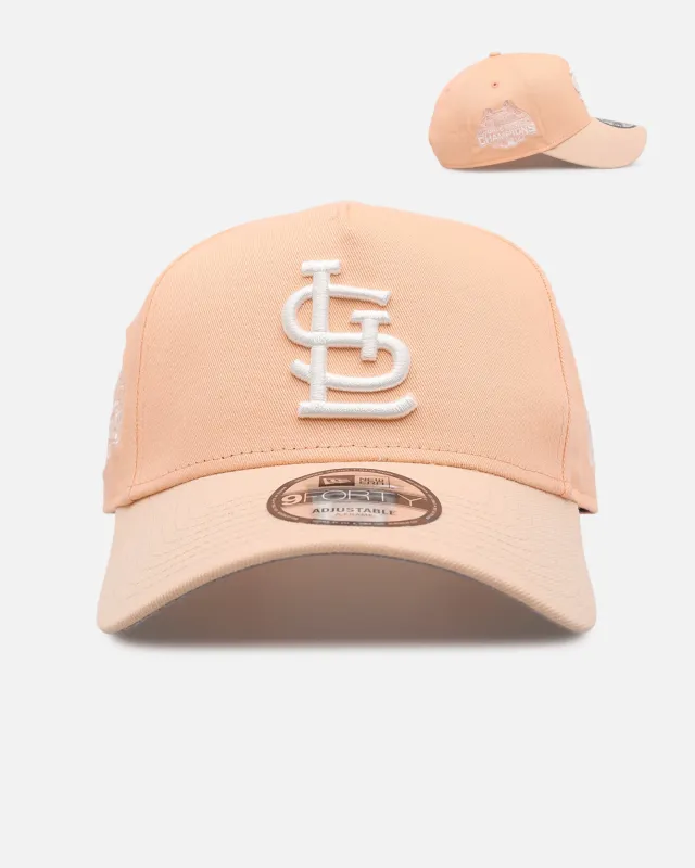 New Era St. Louis Cardinals 'Peaches' 9FORTY A-Frame Snapback Peach made by New Era