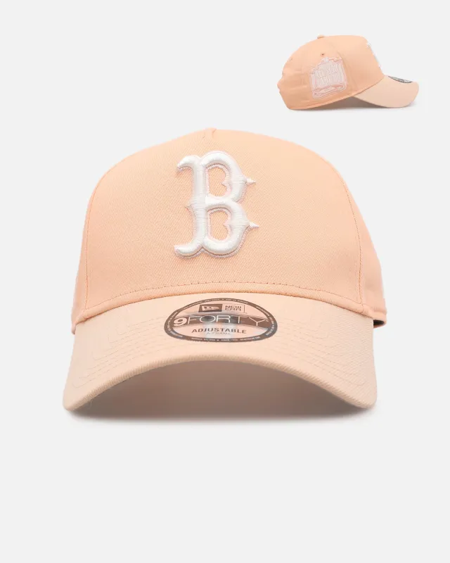 New Era Boston Red Sox 'Peaches' 9FORTY A-Frame Snapback Peach made by New Era