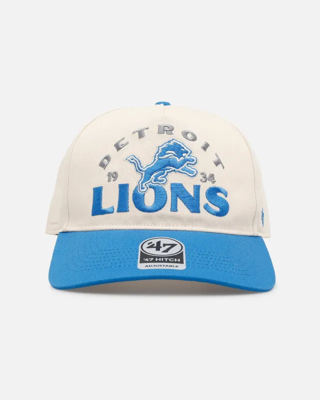 47 Brand Detroit Lions 'Arcitext' 47 Hitch Snapback Natural made by 47