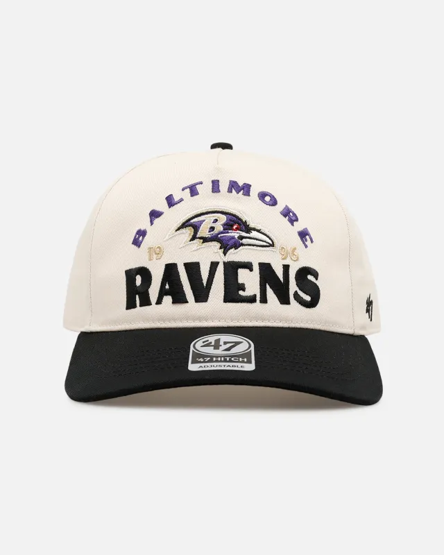 47 Brand Baltimore Ravens 'Arcitext' 47 Hitch Snapback Natural made by 47