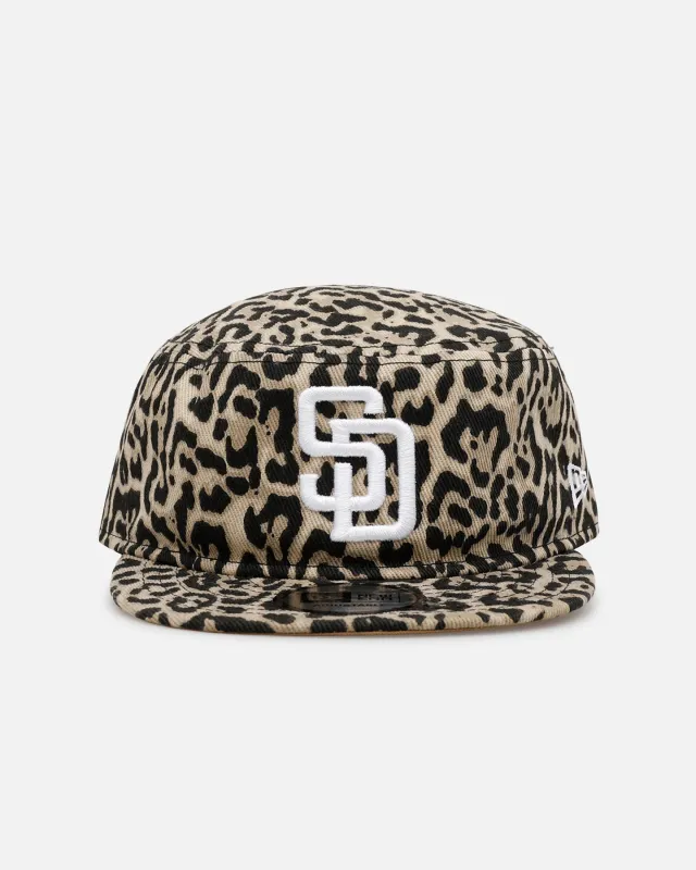 New Era San Diego Padres 9Forty A-Frame Snapback Leopard made by New Era