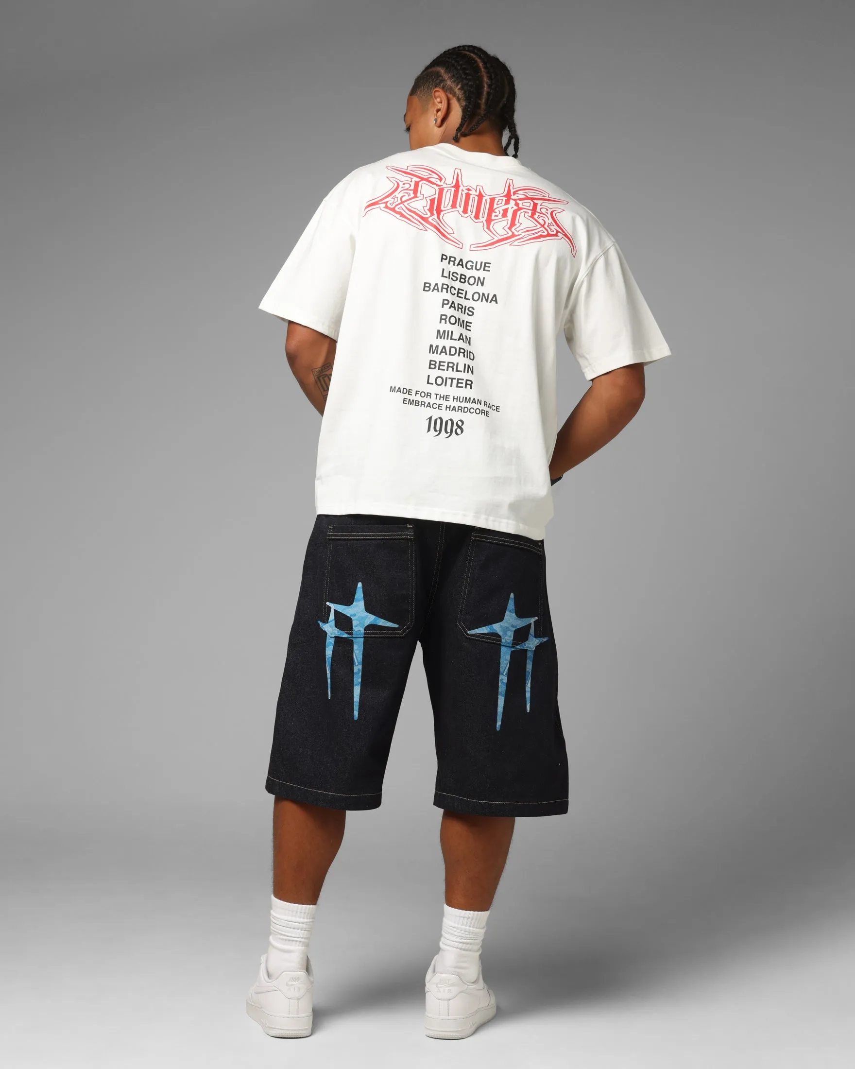 Loiter Blade T-Shirt Off White sold by Culture Kings product image thumbnail 4