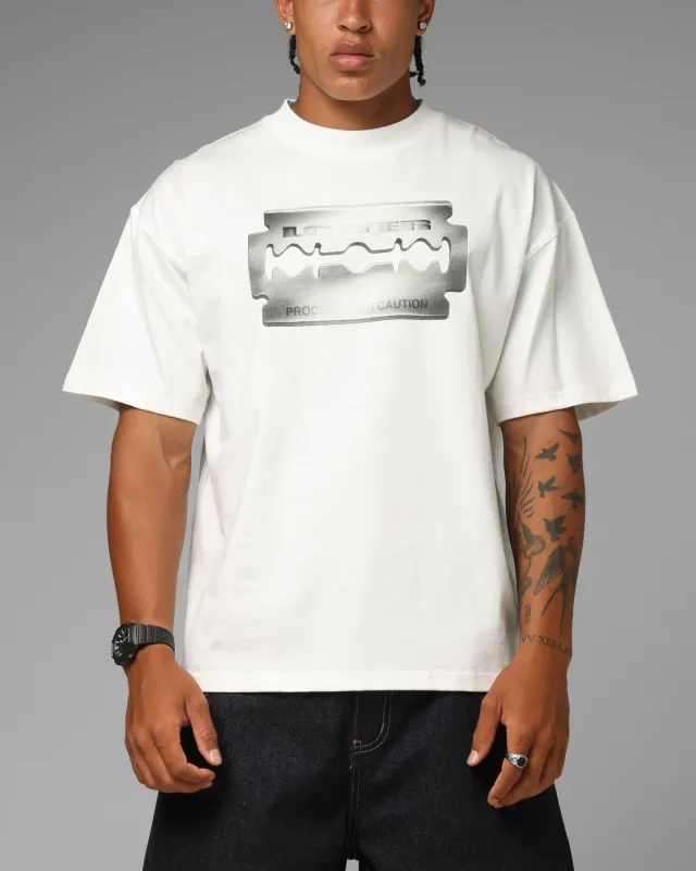 Loiter Blade T-Shirt Off White made by Culture Kings