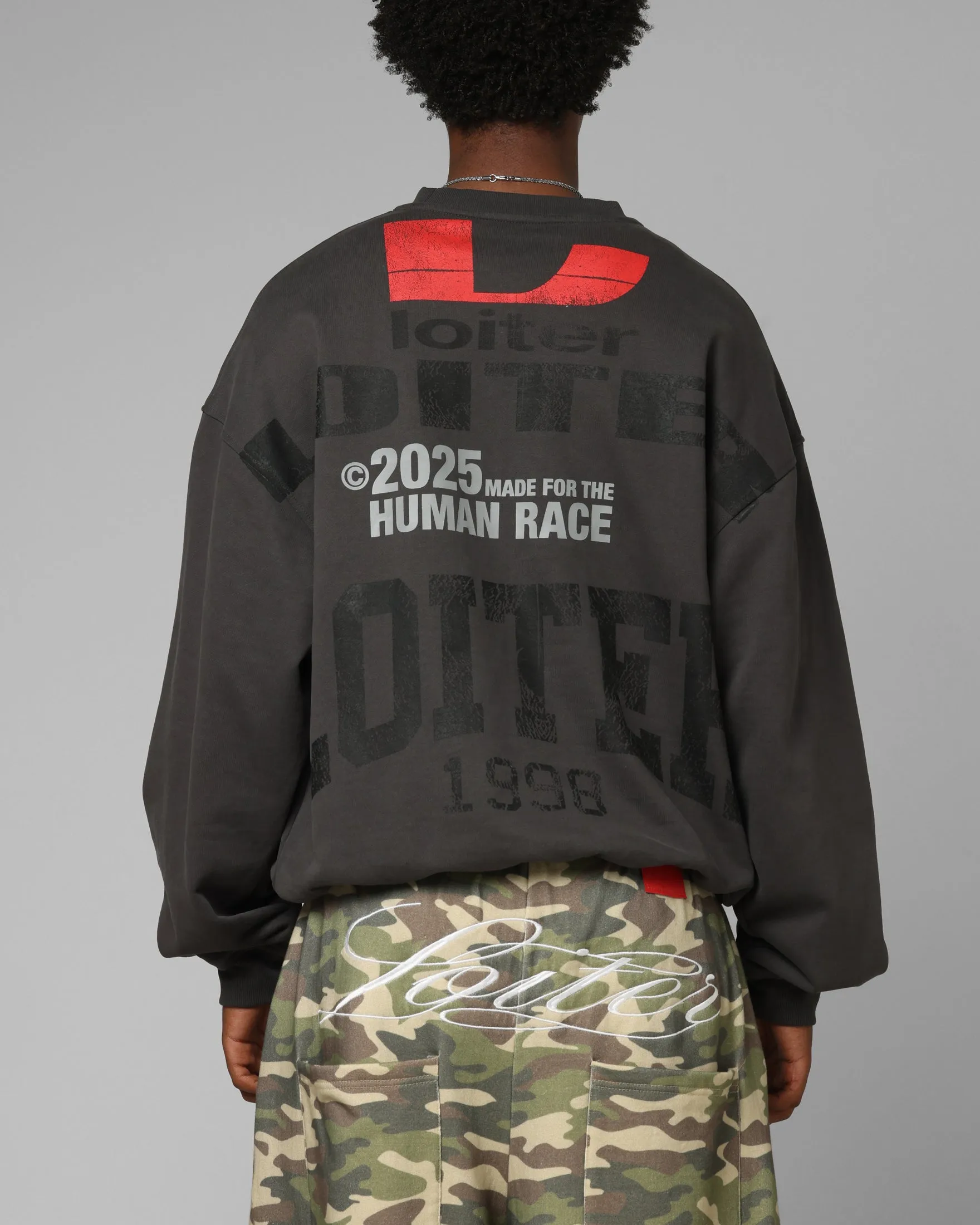 Loiter Champ Crewneck Black sold by Culture Kings product image thumbnail 2