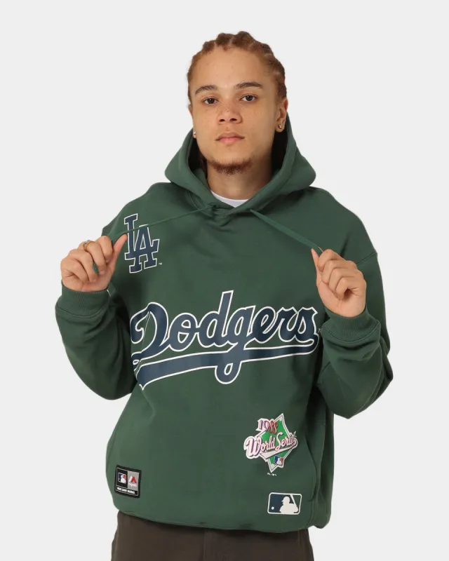 Majestic Athletic Los Angeles Dodgers World Series Champ Graphic Hoodie Dark Cedar sold by Culture Kings