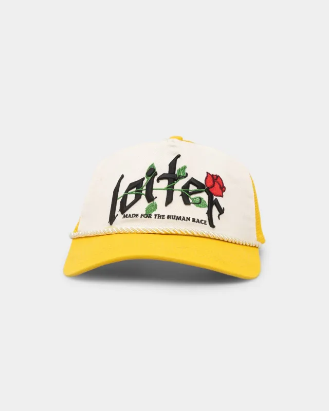 Loiter Fable Trucker Hat Yellow sold by Culture Kings