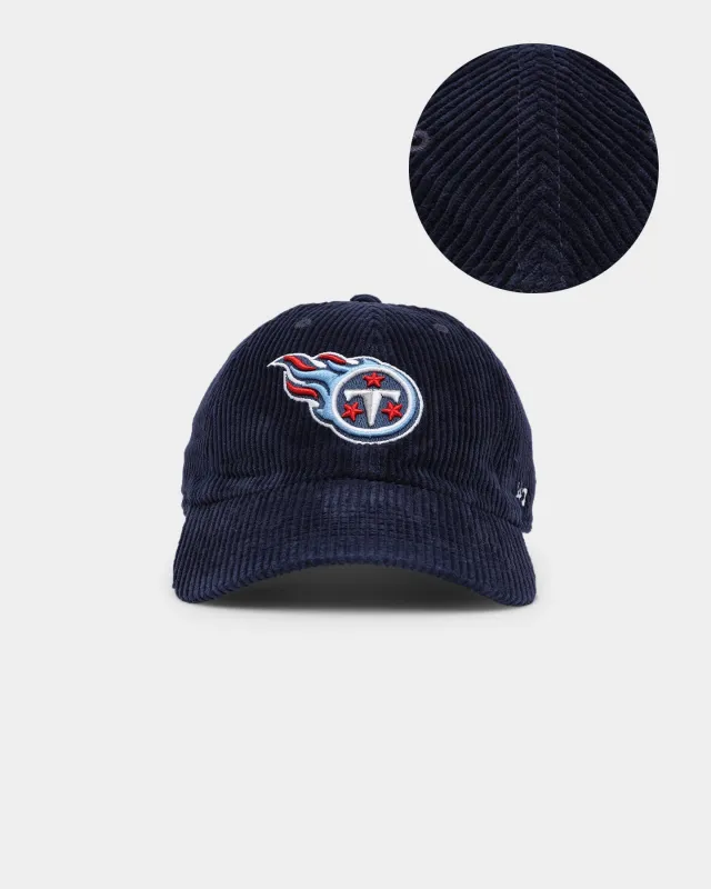 47 Brand Tennessee Titans Corduroy Strapback Navy made by 47