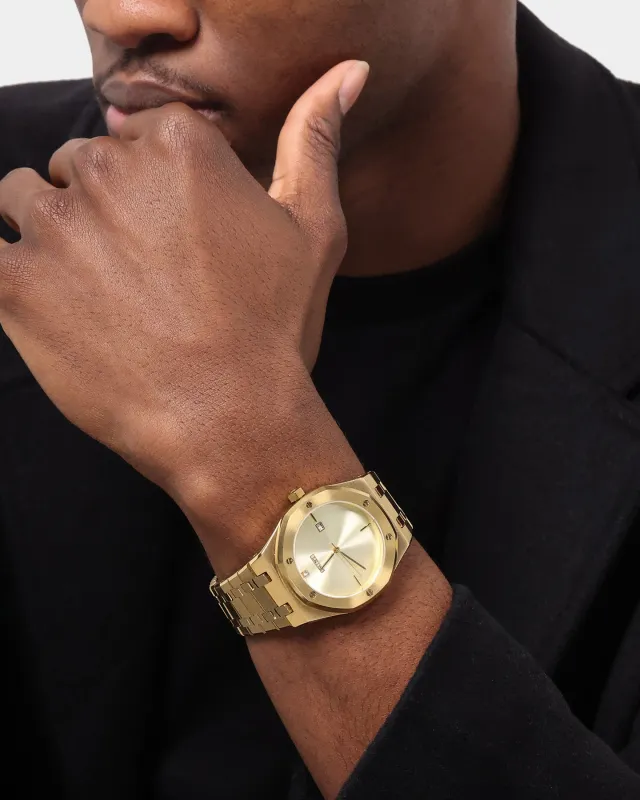 Saint Morta Diamond Medio Watch Gold/Diamond made by Culture Kings