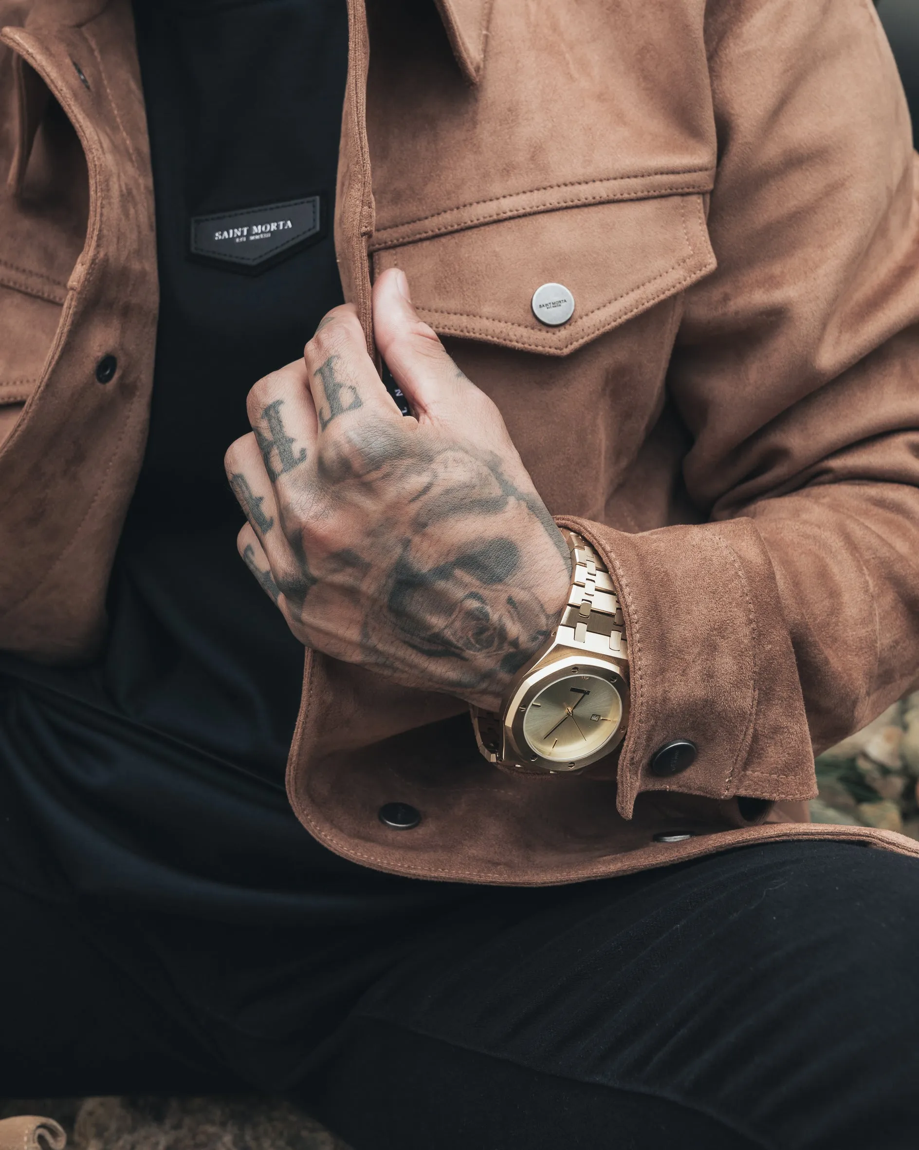 Saint Morta Diamond Medio Watch Gold/Diamond sold by Culture Kings product image thumbnail 3