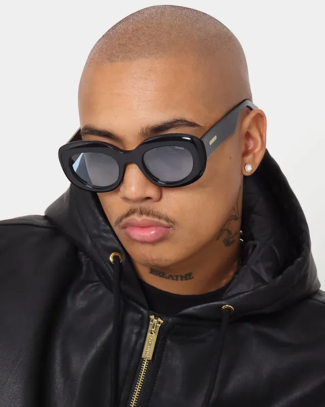 NUQE Daytona Sunglasses Black/Blue made by Culture Kings