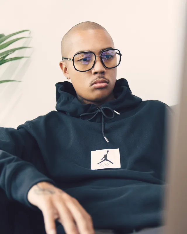 NUQE Men's Lee Bluelight Glasses Black/Bluelight made by Culture Kings