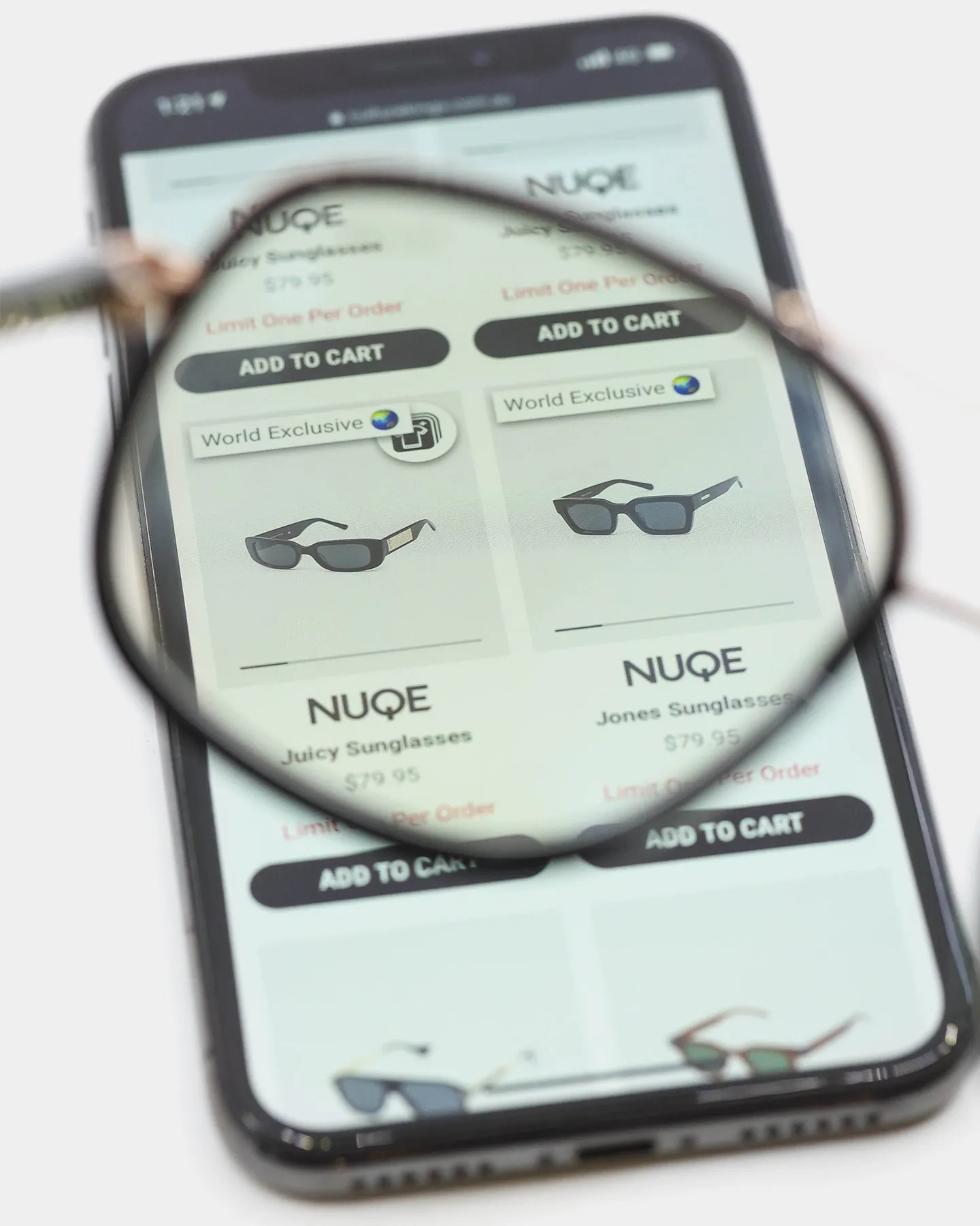 NUQE Men's Lee Bluelight Glasses Black/Bluelight sold by Culture Kings product image thumbnail 5