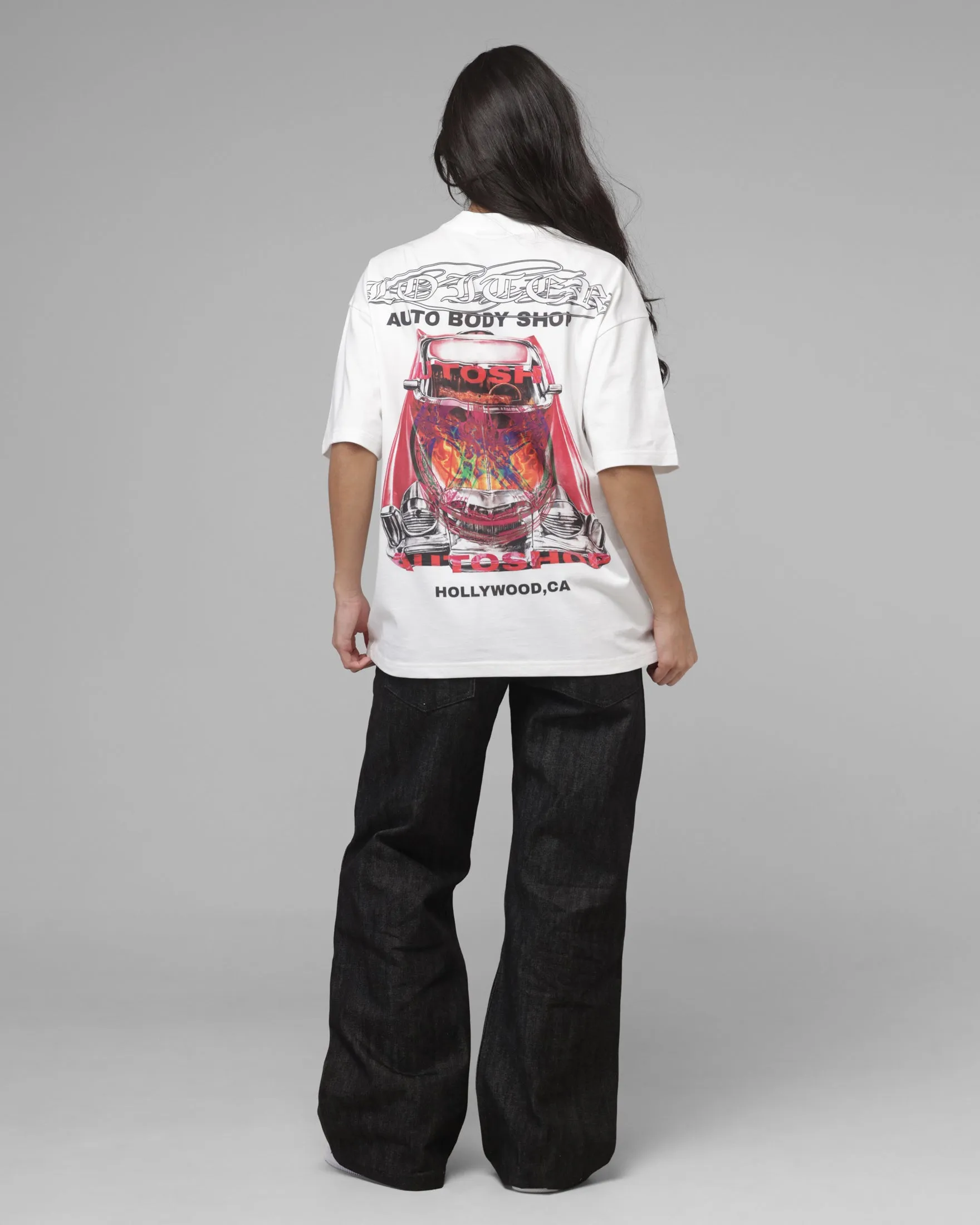 Loiter Lowrider T-Shirt Off White sold by Culture Kings product image thumbnail 3