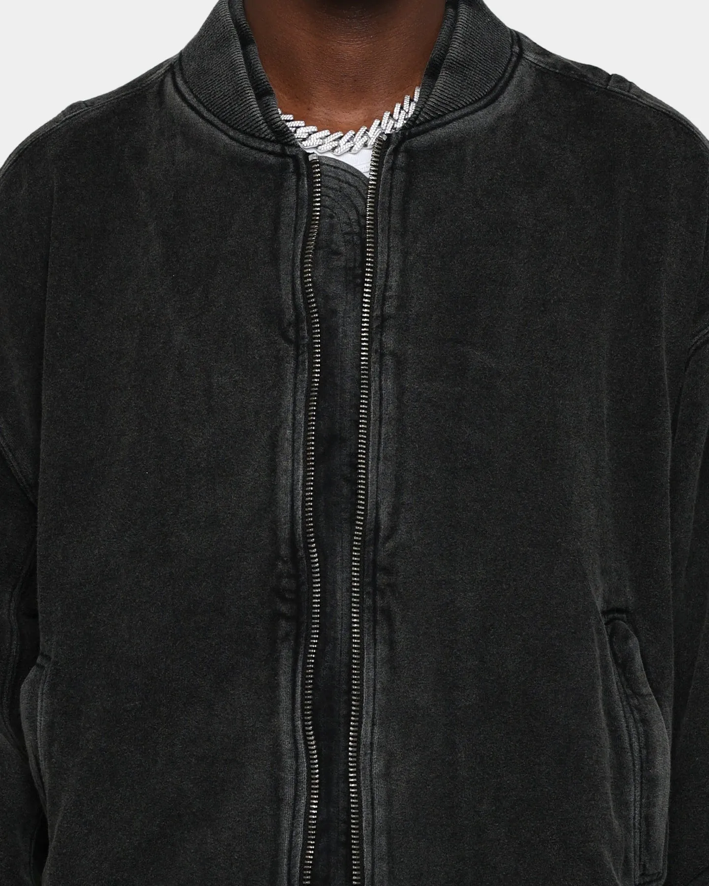 MNML Layered Bomber Jacket Black sold by Culture Kings product image thumbnail 4