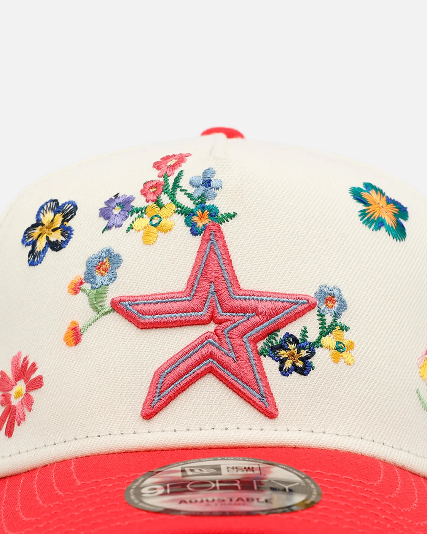 New Era Houston Astros Summer Flowers 3.0 9FORTY A-Frame Snapback Pink sold by Culture Kings product image thumbnail 5