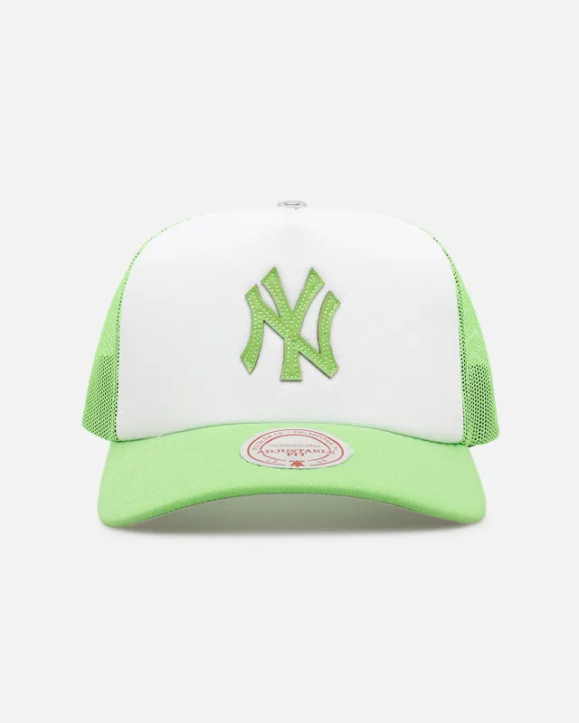 Mitchell & Ness New York Yankees 'Trucker Variety Pack' Trucker Snapback Lime made by Mitchell & Ness