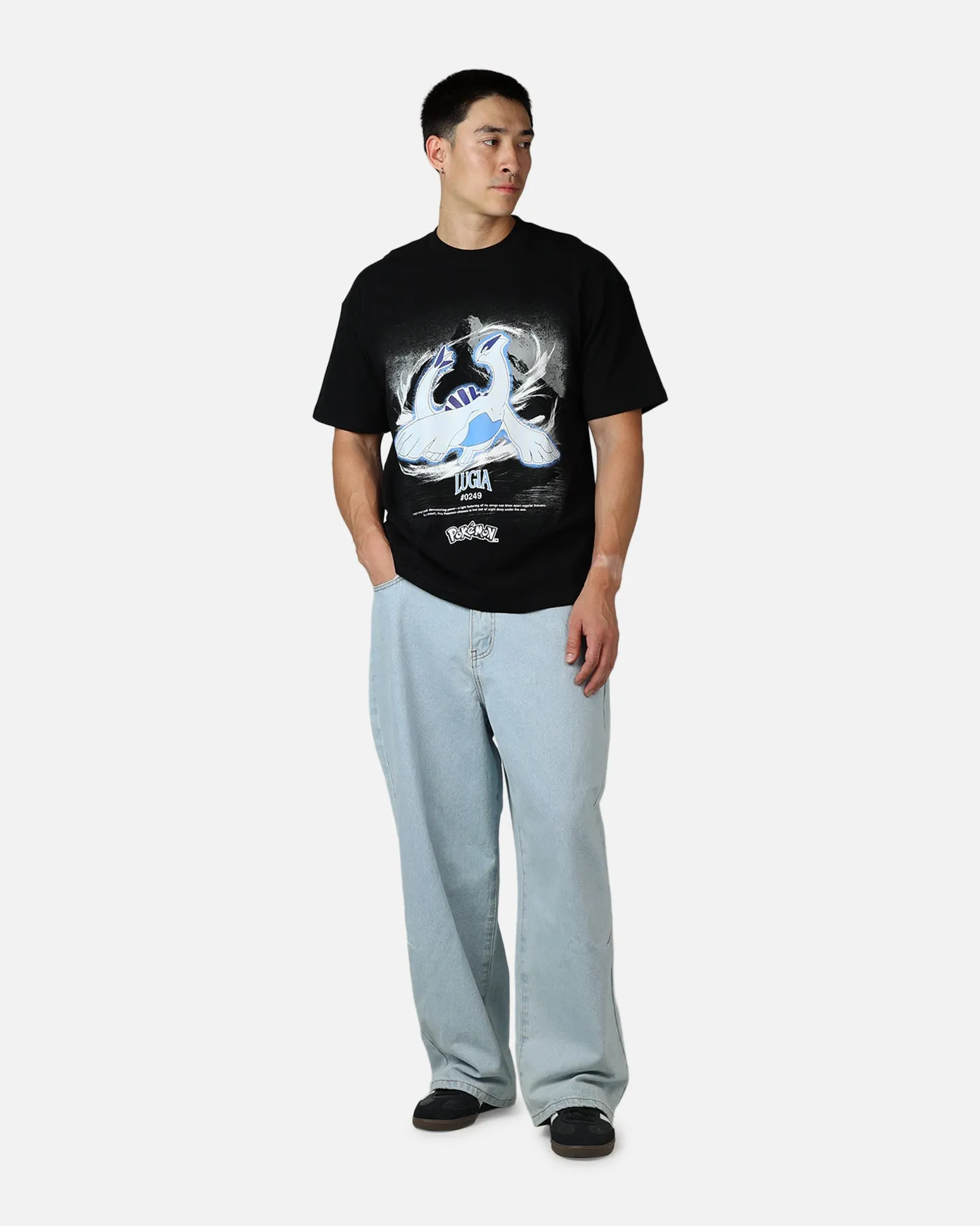 The Pokémon Collection By 73Studio Lugia Legendary T-Shirt Black sold by Culture Kings product image thumbnail 3