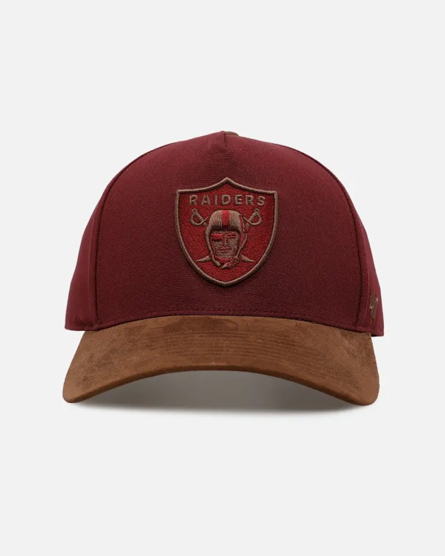 47 Brand Las Vegas Raiders 'Cherry Pie' Offside DT Snapback Dark Maroon made by 47