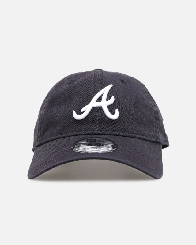 New Era Atlanta Braves 'Easy Navy' 9TWENTY Strapback Navy made by New Era