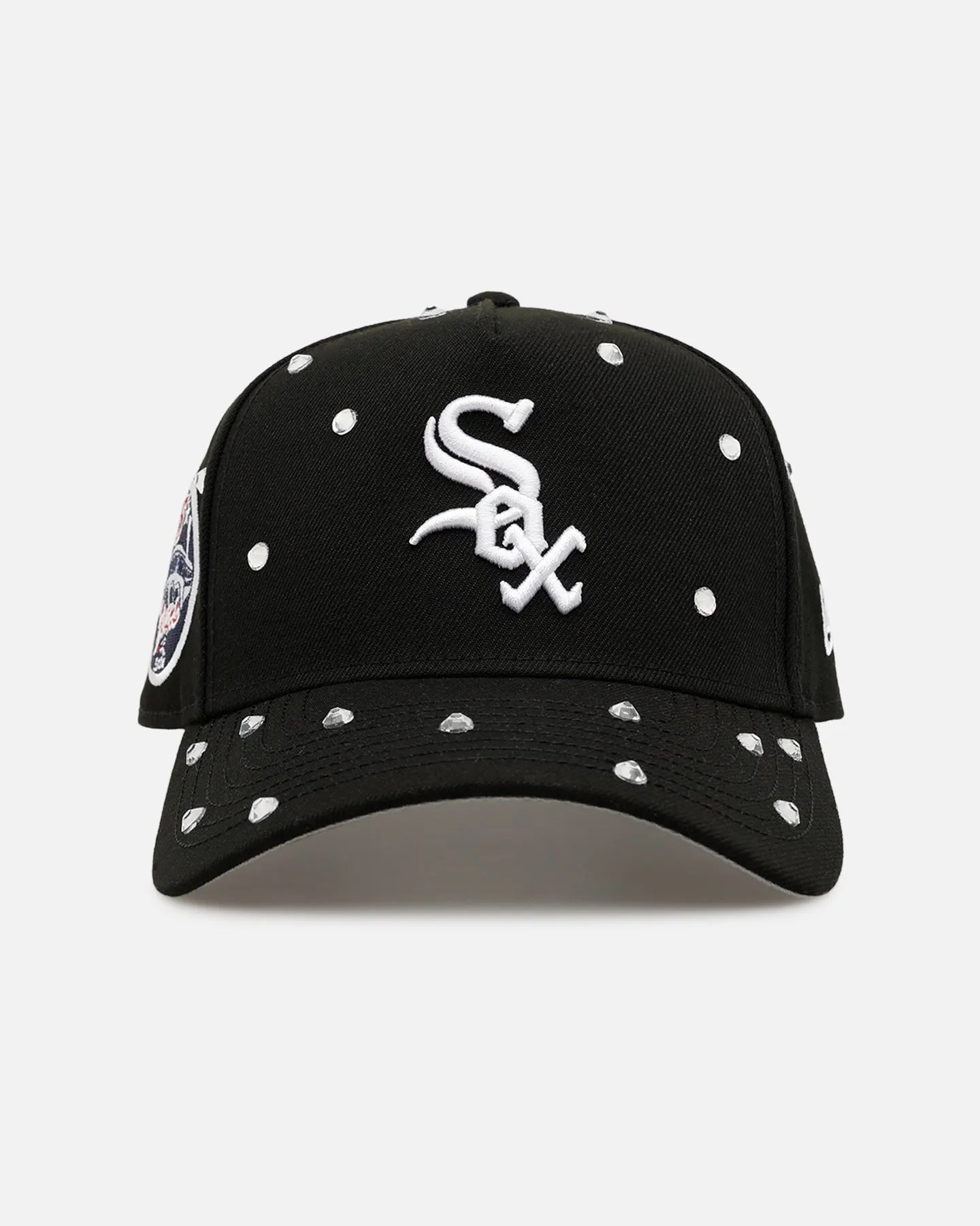 New Era Chicago White Sox 'Embellishment' 9FORTY A-Frame Snapback Official Team Colors sold by Culture Kings