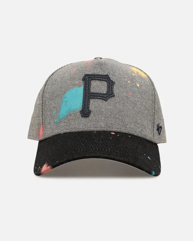 47 Brand Pittsburgh Pirates 'Studio' 47 Offside Snapback Grey made by 47