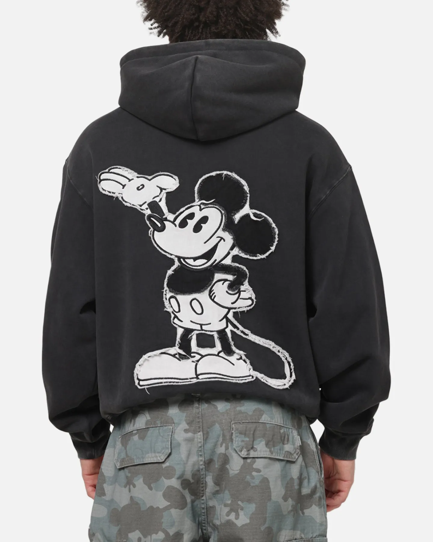 Carré x Disney Mickey & Friends Distressed Pullover Hoodie sold by Culture Kings product image thumbnail 2