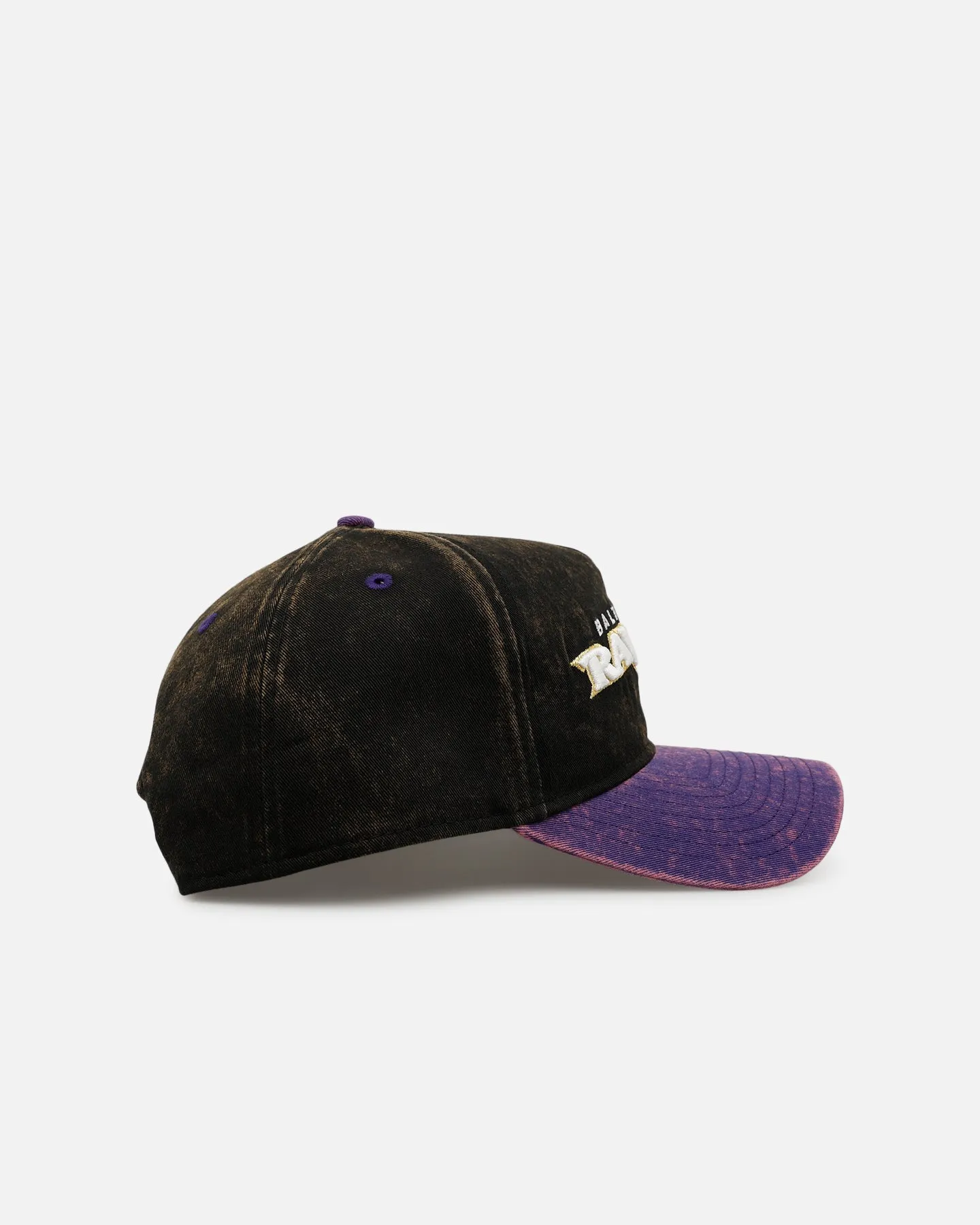 New Era Baltimore Ravens 'Washed Metallic' 9FORTY A-Frame Snapback Official Team Colors sold by Culture Kings product image thumbnail 3