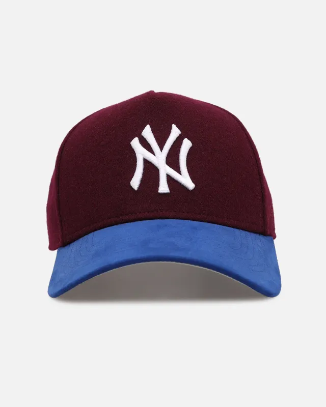 47 Brand New York Yankees 'Autumn Tones' Offside Snapback Maroon made by 47