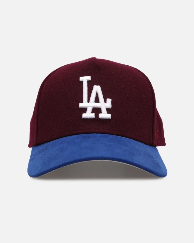47 Brand Los Angeles Dodgers 'Autumn Tones' Offside Snapback Maroon made by 47