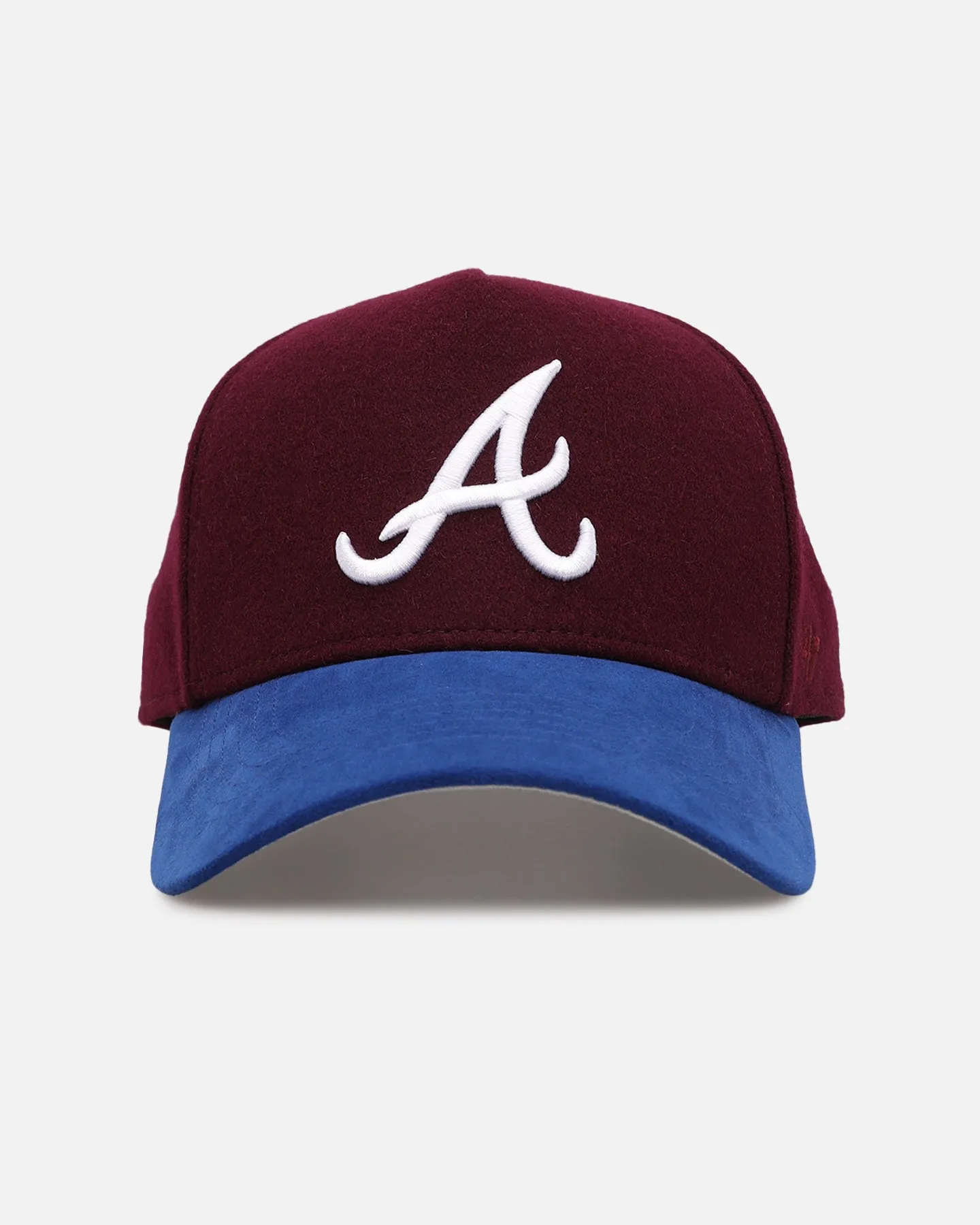 47 Brand Atlanta Braves 'Autumn Tones' Offside Snapback Maroon sold by Culture Kings