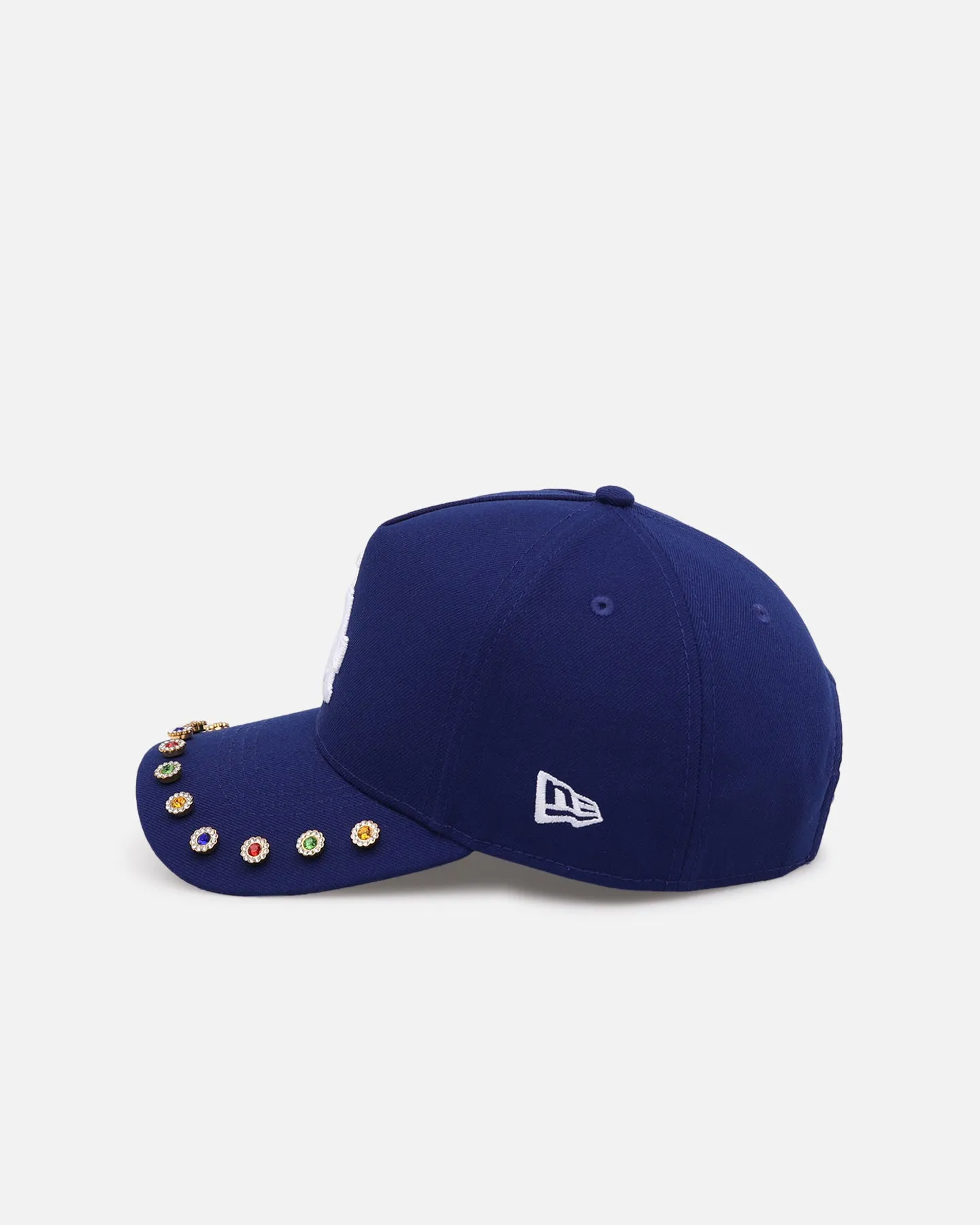 New Era Los Angeles Dodgers 'Visor Embellishment' 9FORTY A-Frame Snapback Official Team Colors sold by Culture Kings product image thumbnail 4