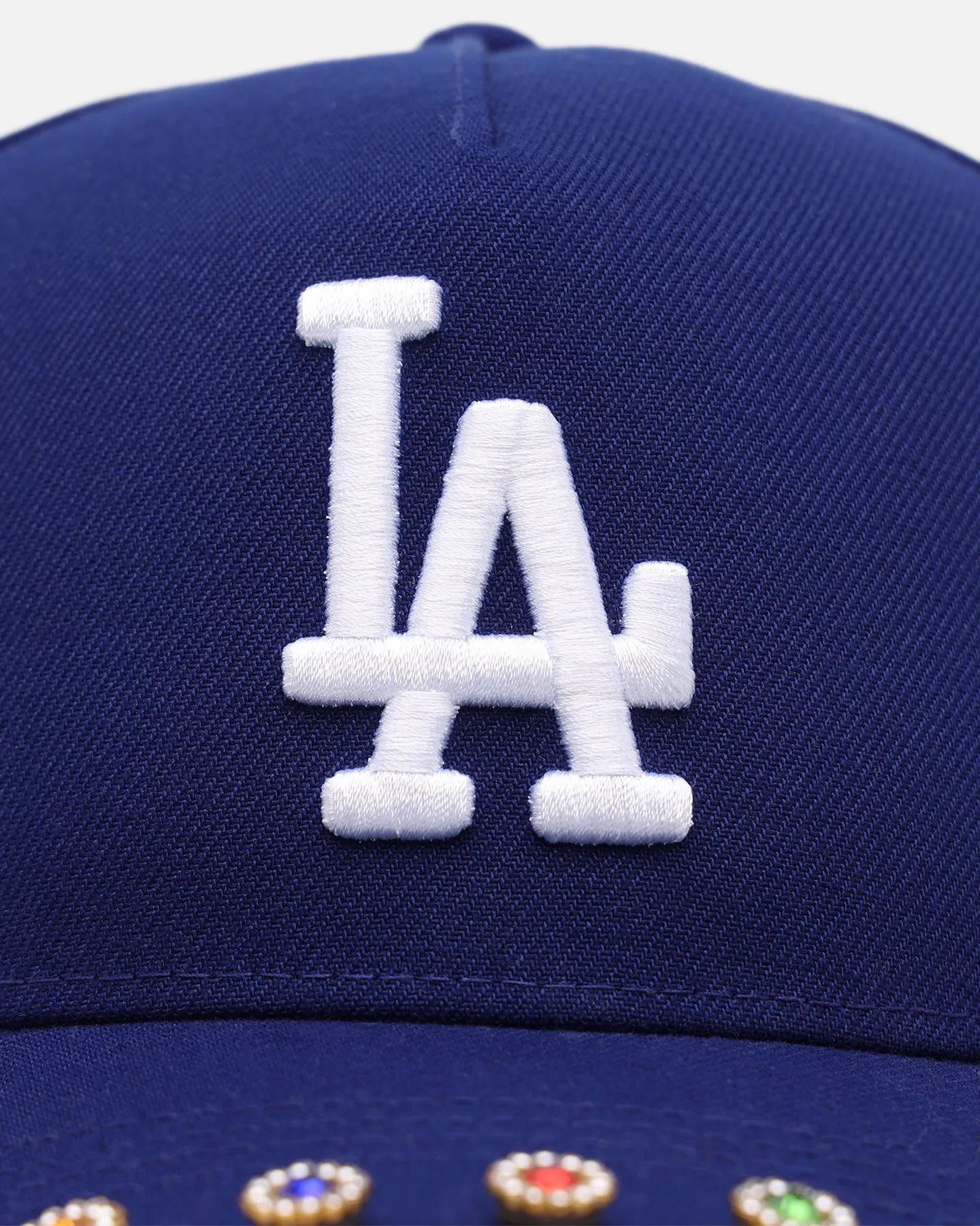 New Era Los Angeles Dodgers 'Visor Embellishment' 9FORTY A-Frame Snapback Official Team Colors sold by Culture Kings product image thumbnail 5
