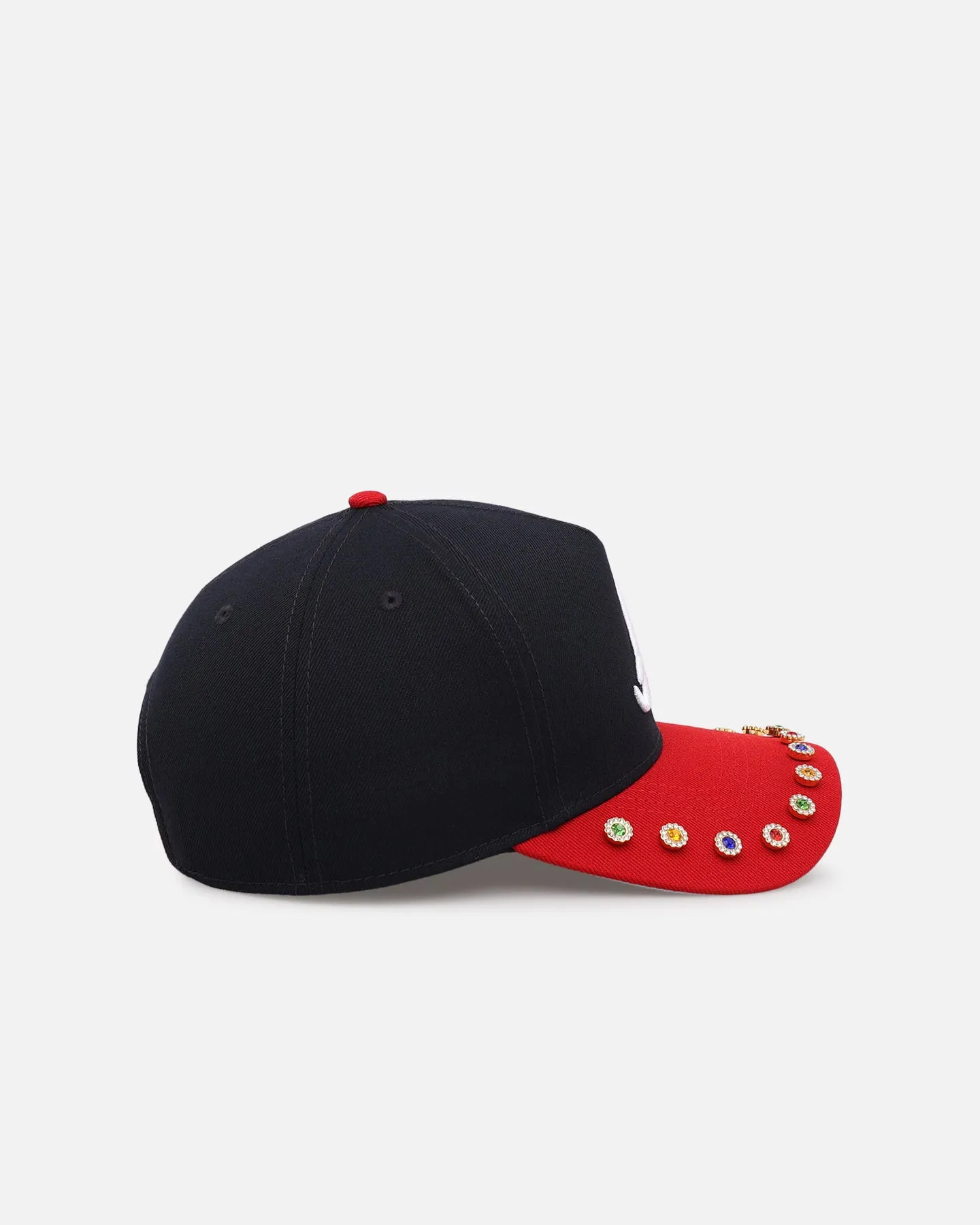 New Era Atlanta Braves 'Visor Embellishment' 9FORTY A-Frame Snapback Official Team Colors sold by Culture Kings product image thumbnail 3