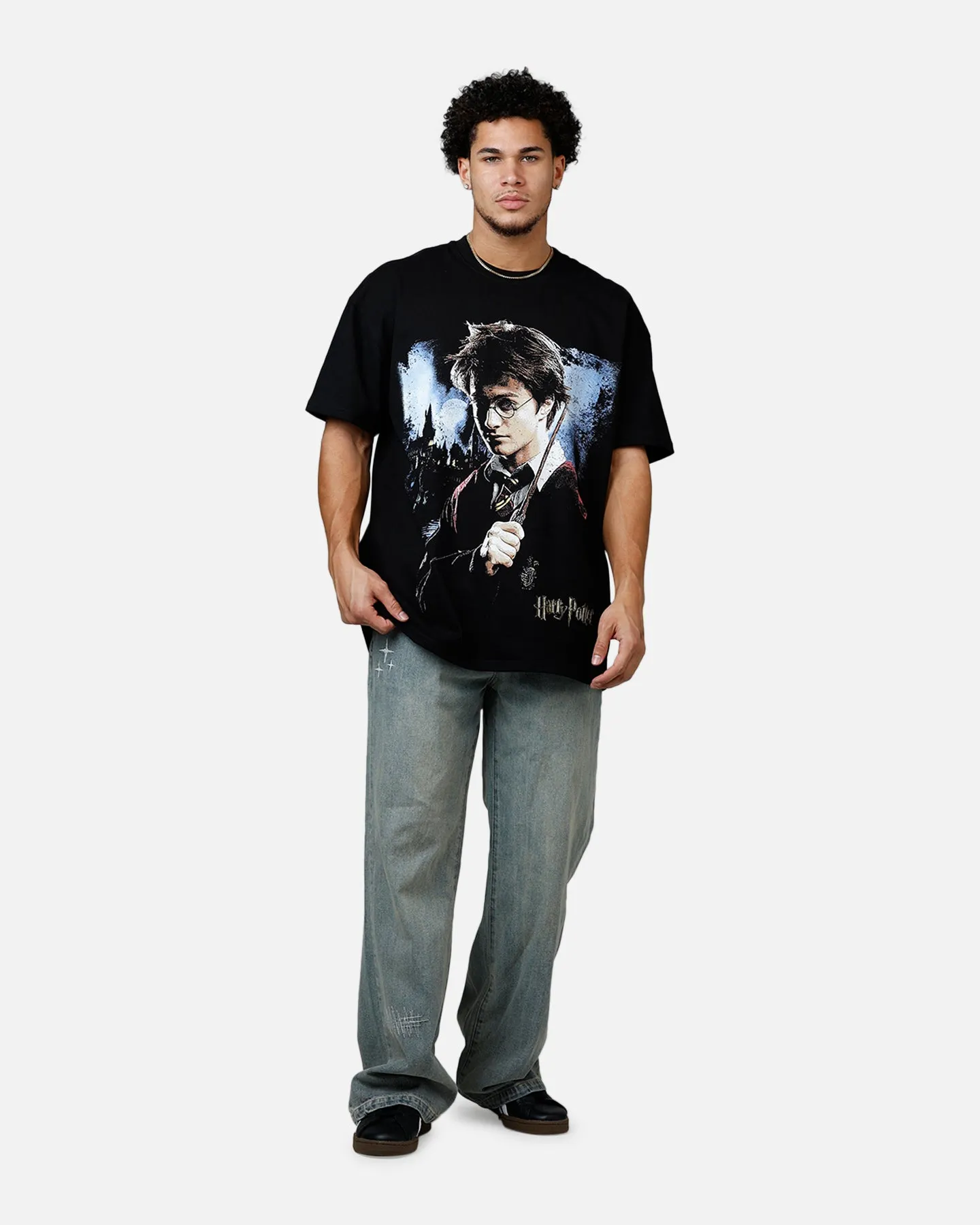 73Studio X Harry Potter Heavyweight T-Shirt Black sold by Culture Kings product image thumbnail 3