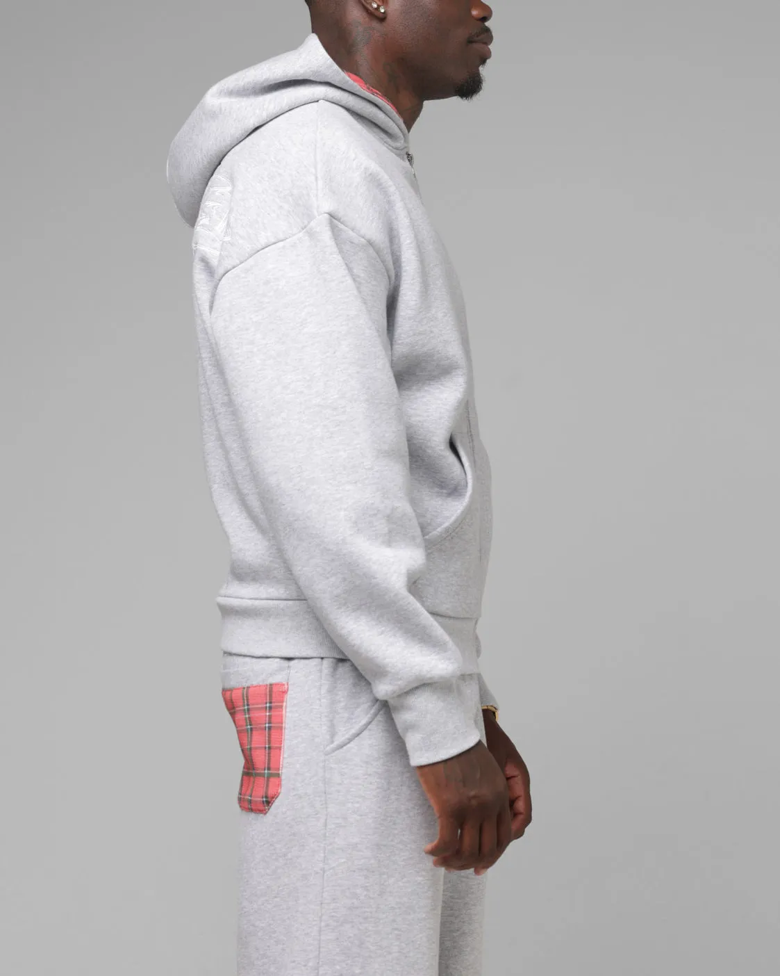 Loiter Body Shop Hoodie Grey Marle sold by Culture Kings product image thumbnail 5