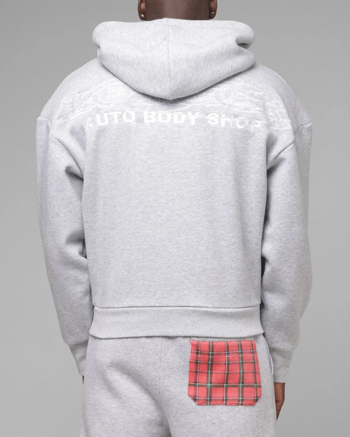 Loiter Body Shop Hoodie Grey Marle sold by Culture Kings product image thumbnail 2