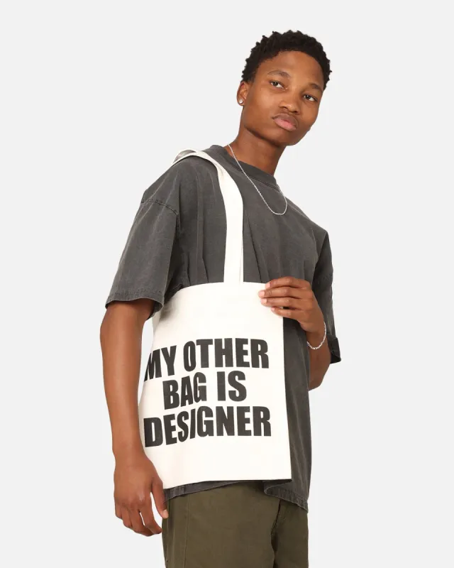 Secret Club My Other Bag Tote Bag Creme sold by Culture Kings
