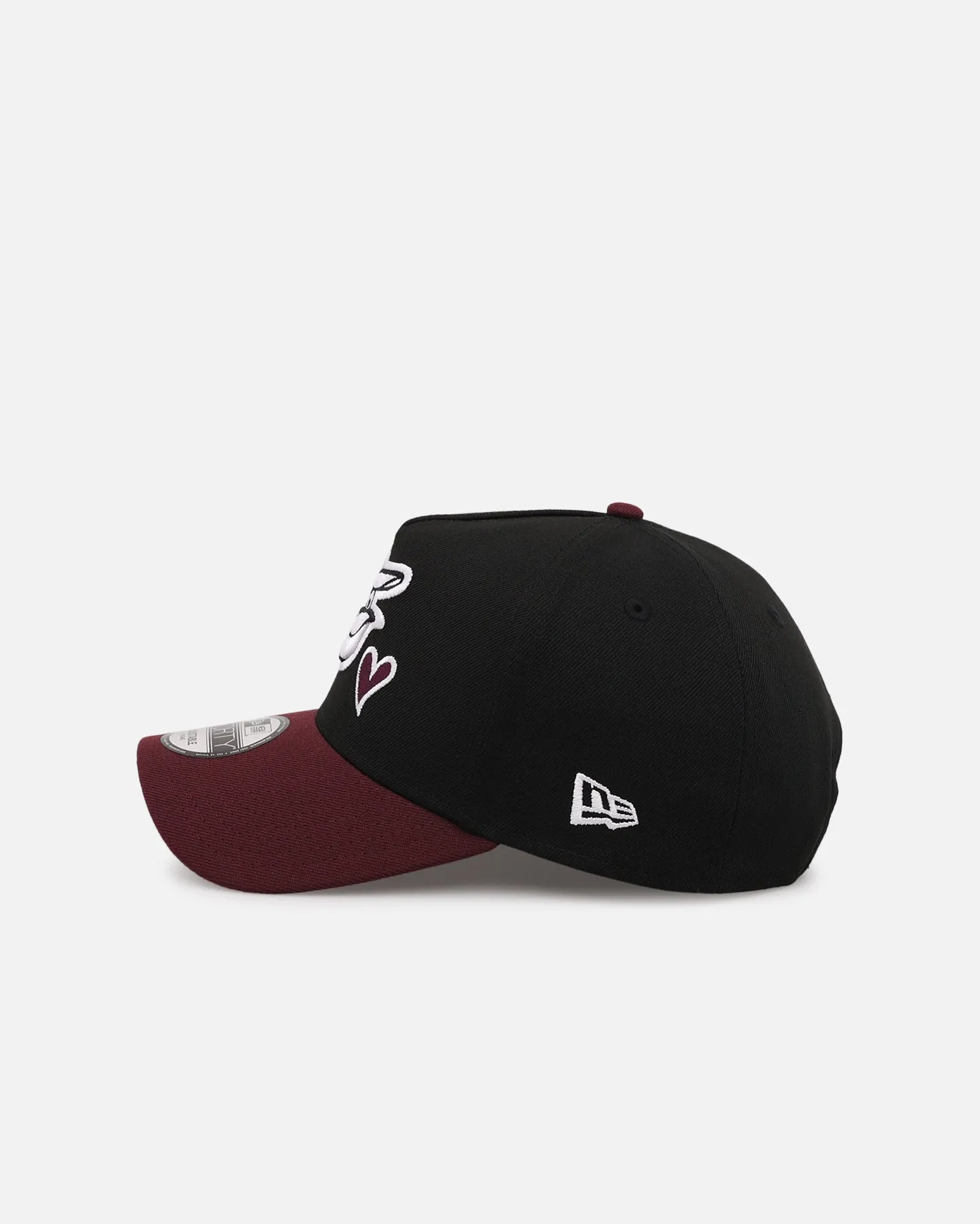 New Era Baltimore Orioles 'Burgundy Hearts' 9FORTY A-Frame Snapback Black/Maroon sold by Culture Kings product image thumbnail 4
