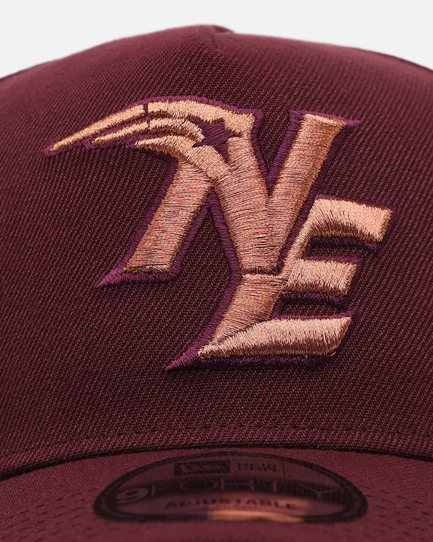 New Era New England Patriots 'Penny' 9FORTY A-Frame Snapback Maroon sold by Culture Kings product image thumbnail 5