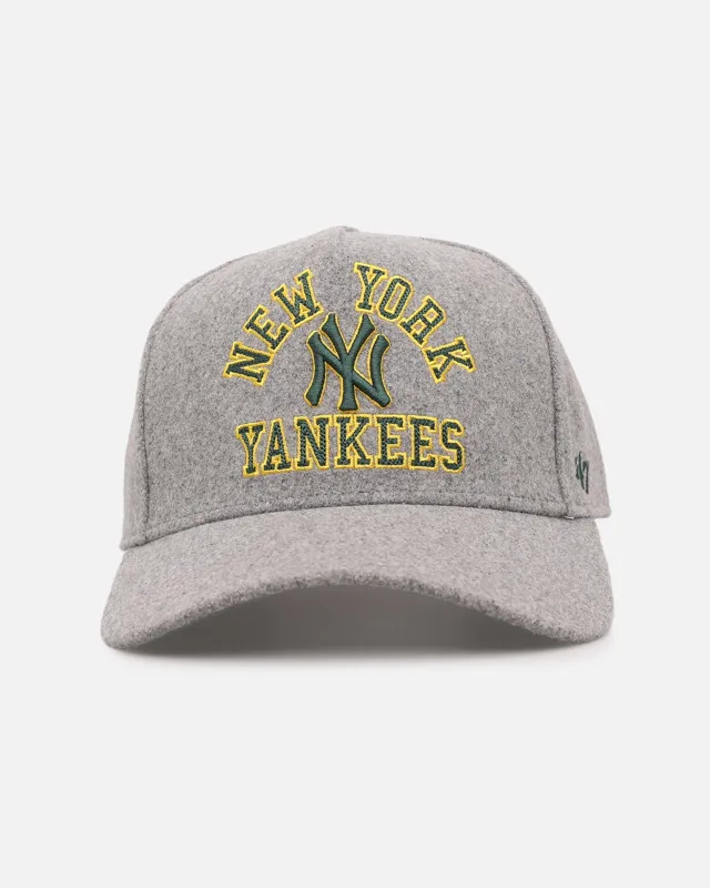 47 Brand New York Yankees 'Trophy Hunter' Offside Strapback Gray made by 47