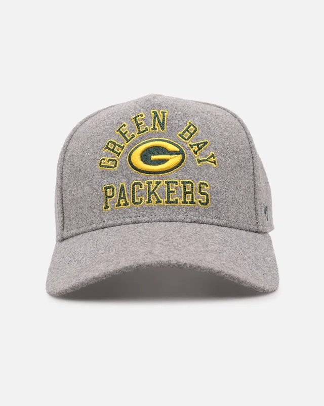 47 Brand Green Bay Packers 'Trophy Hunter' Offside Strapback Gray made by 47