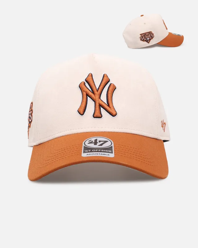 47 Brand New York Yankees 'Cinnamon Crisp' 47 Offside Snapback Natural made by 47