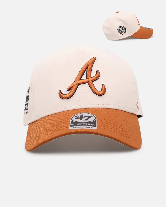 47 Brand Atlanta Braves 'Cinnamon Crisp' 47 Offside Snapback Natural made by 47