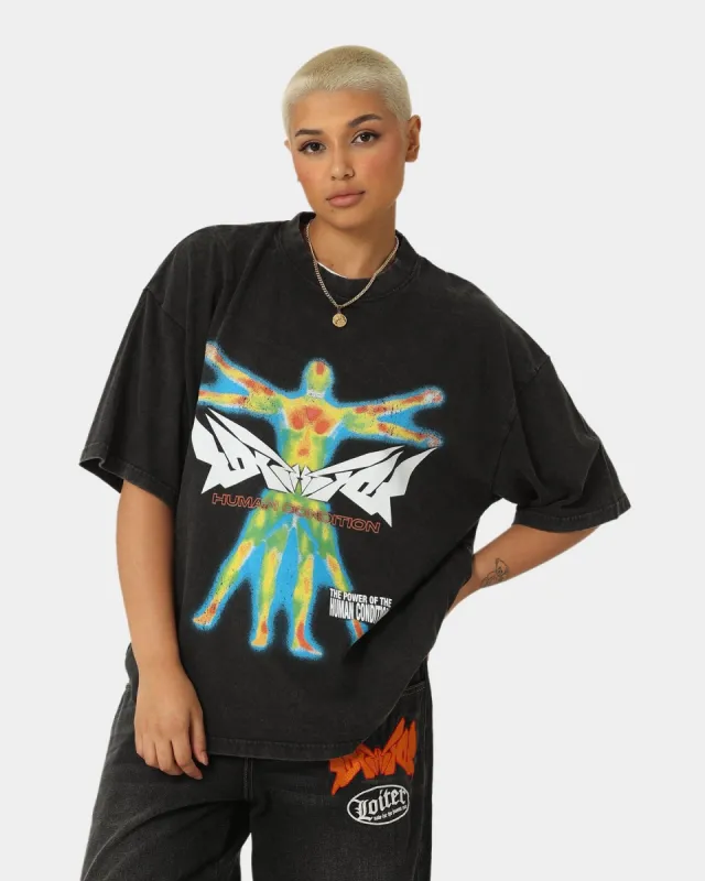 Loiter Pure Love Vintage T-Shirt Black Wash sold by Culture Kings