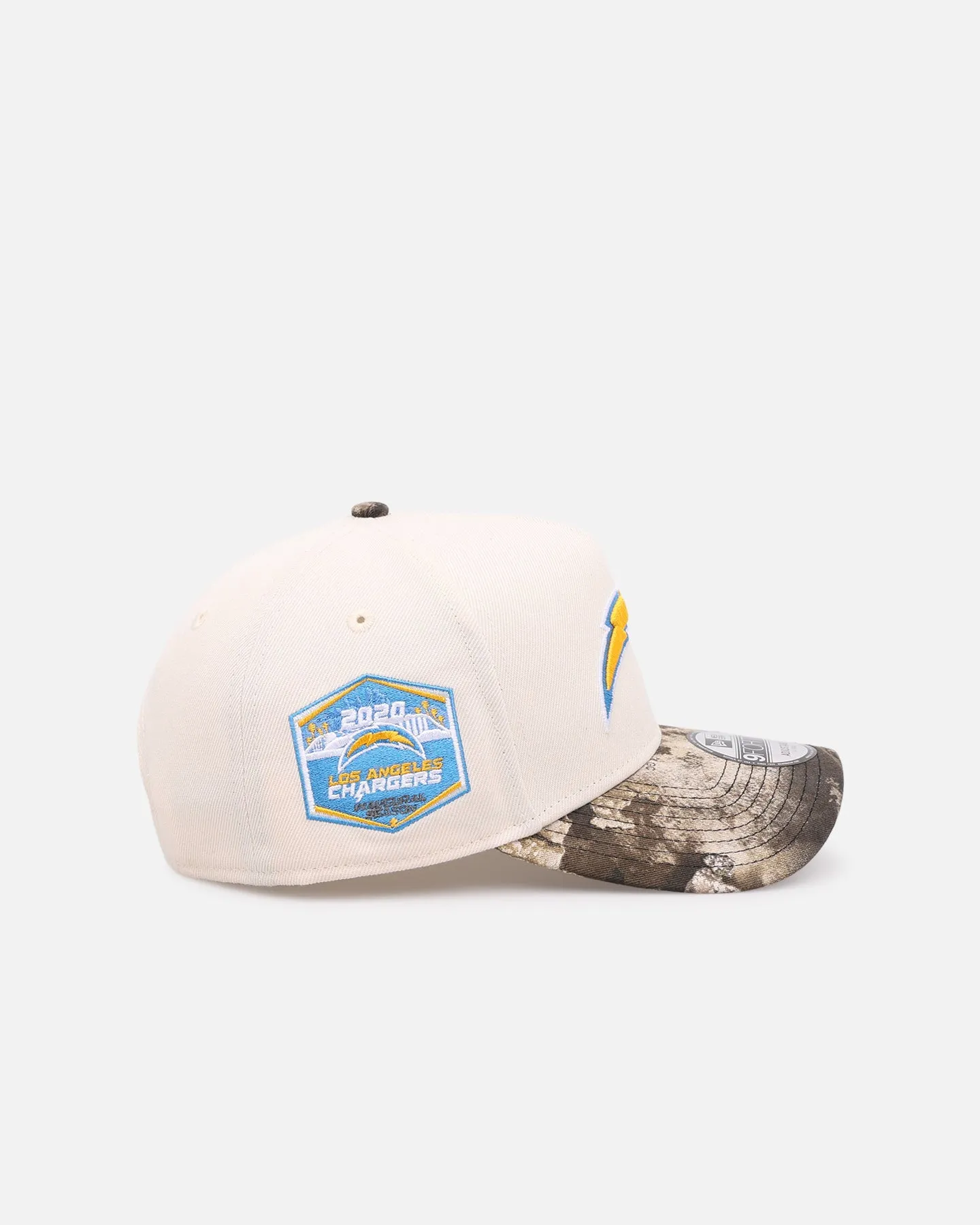 New Era Los Angeles Chargers 'Realtree Visor' 9FORTY A-Frame Snapback Cream/Camo sold by Culture Kings product image thumbnail 3