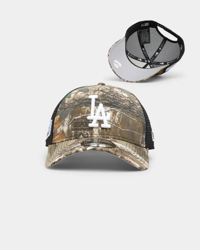New Era Los Angeles Dodgers 'Realtree Edge' 9FORTY A-Frame Snapback Trucker Realtree Edge sold by Culture Kings