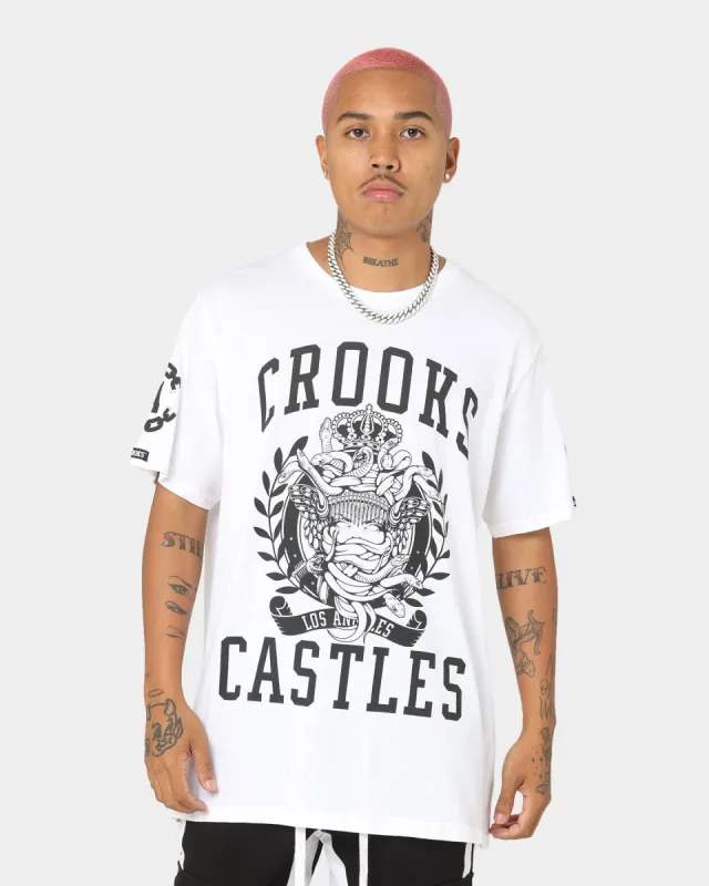Crooks & Castles Medusa Collage T-Shirt White sold by Culture Kings