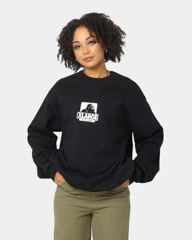 XLARGE 91 Crewneck Black/White sold by Culture Kings