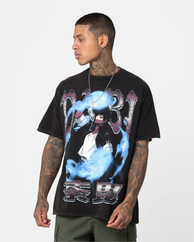 Goat Crew X My Hero Academia Dabi Vintage T-Shirt Black Wash sold by Culture Kings
